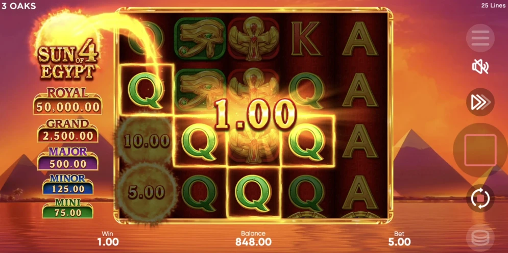 Sun of Egypt 4 Slot