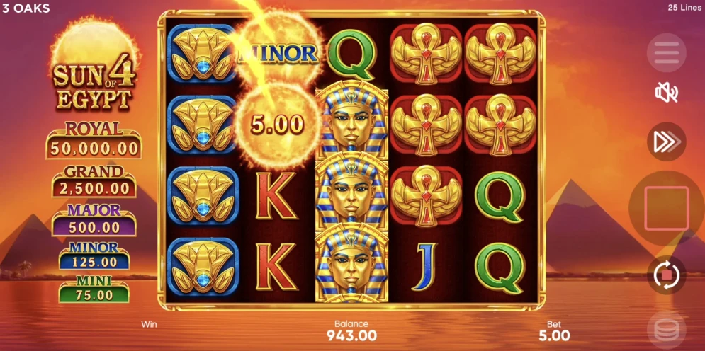 Sun of Egypt 4 Slot